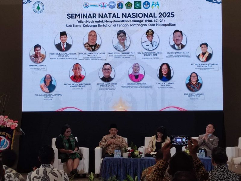 Seminar Natal Nasional 2025 Tekankan Peran Keluarga sebagai Fondasi Bangsa