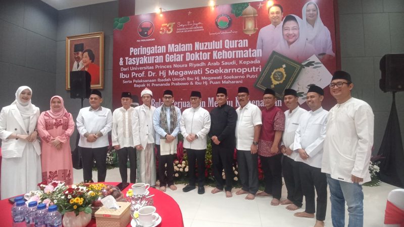 Sikap Kenegarawanan Megawati Mengemuka dalam Peringatan Nuzulul Quran Bamusi